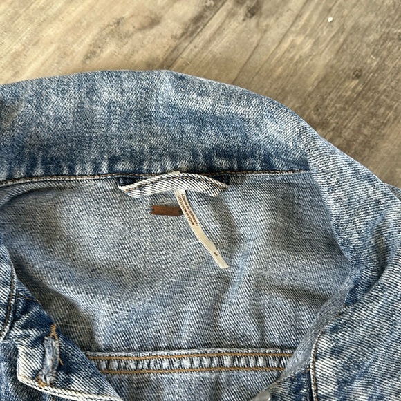 Free people rumors denim jacket - Picture 1 of 14